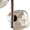 Lampadario Lava Brown 3 luci marrone G9 TK Lighting