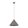 Lampadario Cono L New marrone 1 luce E27 TK Lighting