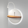 Applique Dual moderna 2 luci LED bianca Fabas