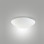 Plafoniera Pandora bianca E27 1 luce Fabas