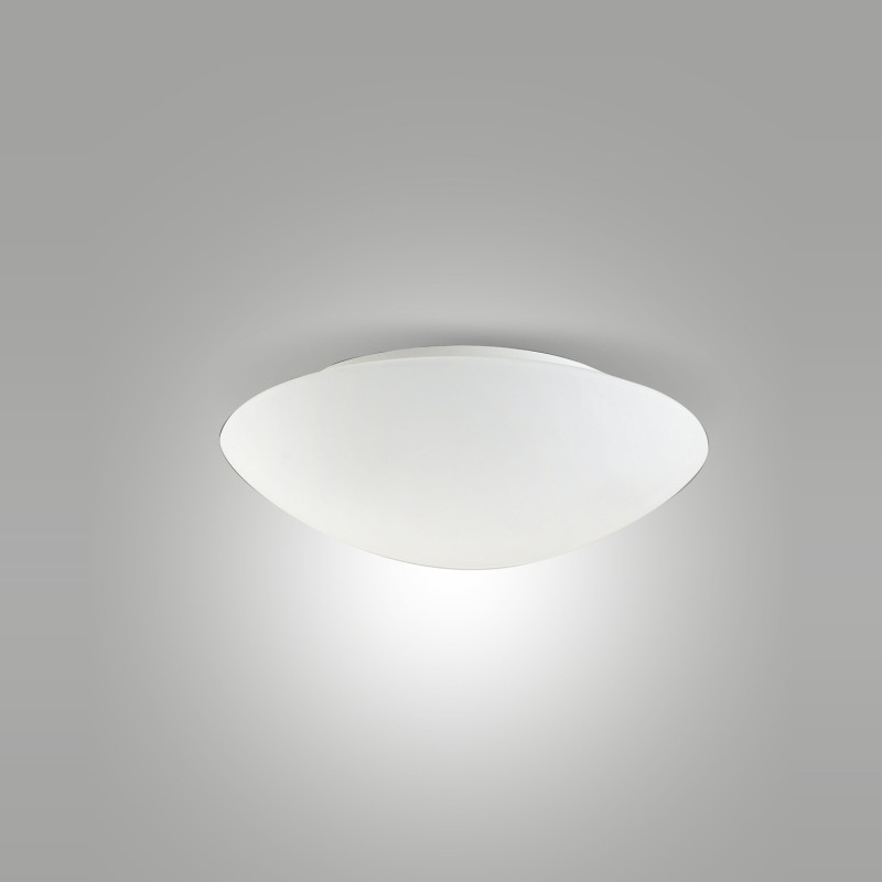 Plafoniera Pandora bianca E27 1 luce Fabas