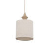 Lampadario a sospensione Amura Sabia sabbia E27 TK Lighting