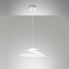 Lampadario Aragon LED bianco 1 luce Fabas
