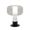 Fabas Flick lampada da tavolo trasparente con luce E14