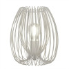 Lampada da tavolo Camp bianca E27 1 luce Fabas