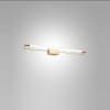 Applique LED Rapallo ottone satinato Fabas 14W