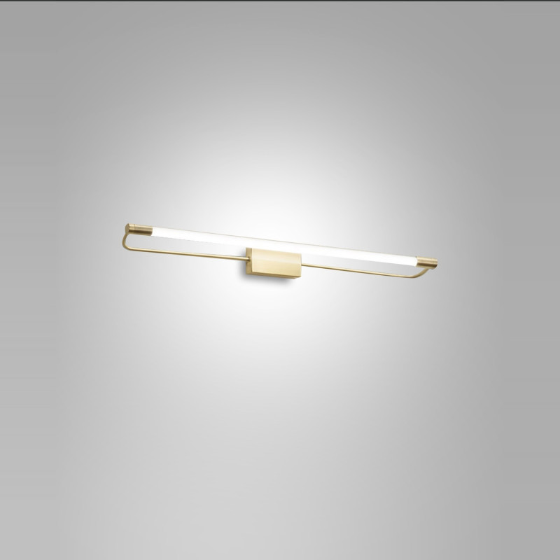 Applique LED Rapallo ottone satinato Fabas 14W