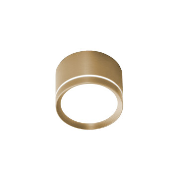 Faretto Pesaro LED integrato bronzo satinato Fabas