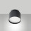 Plafoniera Oregon LED nera dimmerabile 12W Fabas