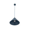 Lampada a sospensione Cono L Navy blu TK Lighting