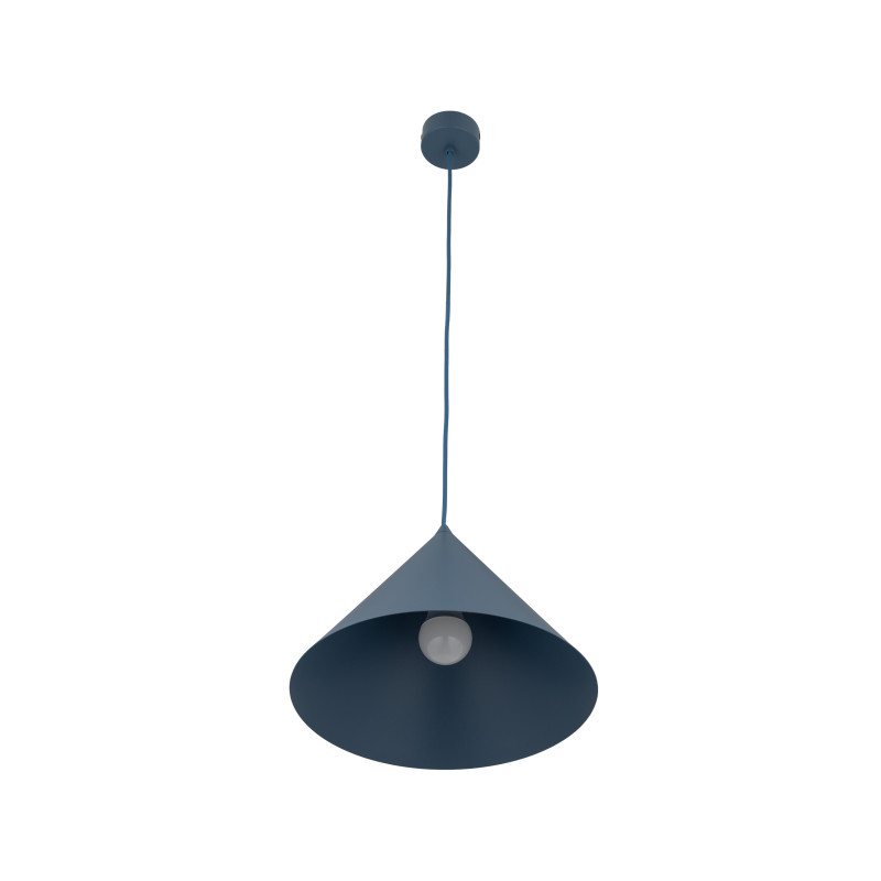 Lampada a sospensione Cono L Navy blu TK Lighting