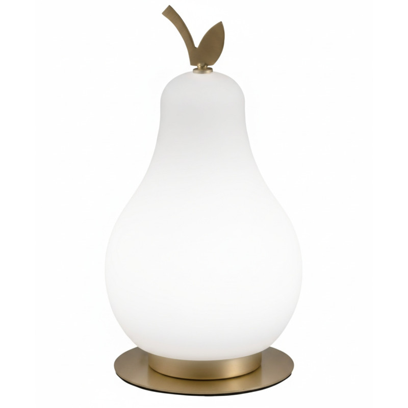Lampada da tavolo Wilma LED 8 W bianca Fabas