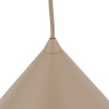 Lampadario a sospensione Cono sabbia E27 TK Lighting