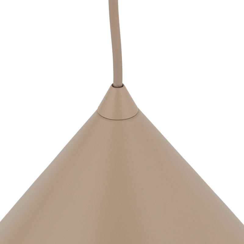 Lampadario a sospensione Cono sabbia E27 TK Lighting