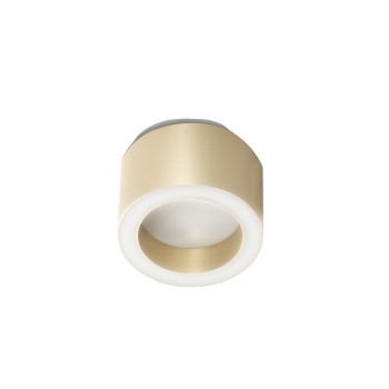 Faretto LED Urbino ottone satinato 7W Fabas