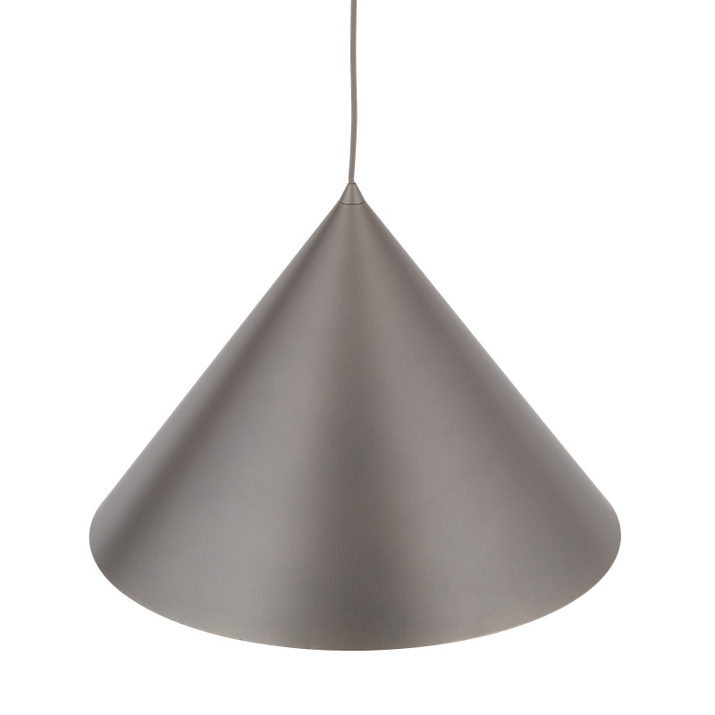 Lampadario Cono Xl New marrone E27 TK Lighting