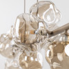 Lampadario Lava Sabia 9 luci G9 sabbia TK Lighting