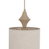 Lampadario a sospensione Amura Sabia sabbia E27 TK Lighting