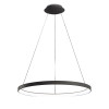 Lampada a sospensione Bacco nera LED 75 W Fabas