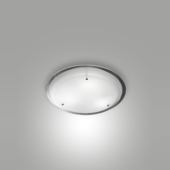 Plafoniera Hill bianca moderna 1 luce E27 Fabas
