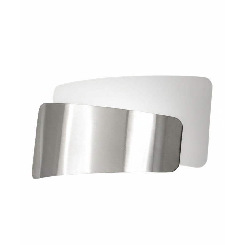 Applique Slane nichel satinato 1 luce Fabas