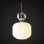 Lampadario Sophia Cognac White 1 luce TK Lighting