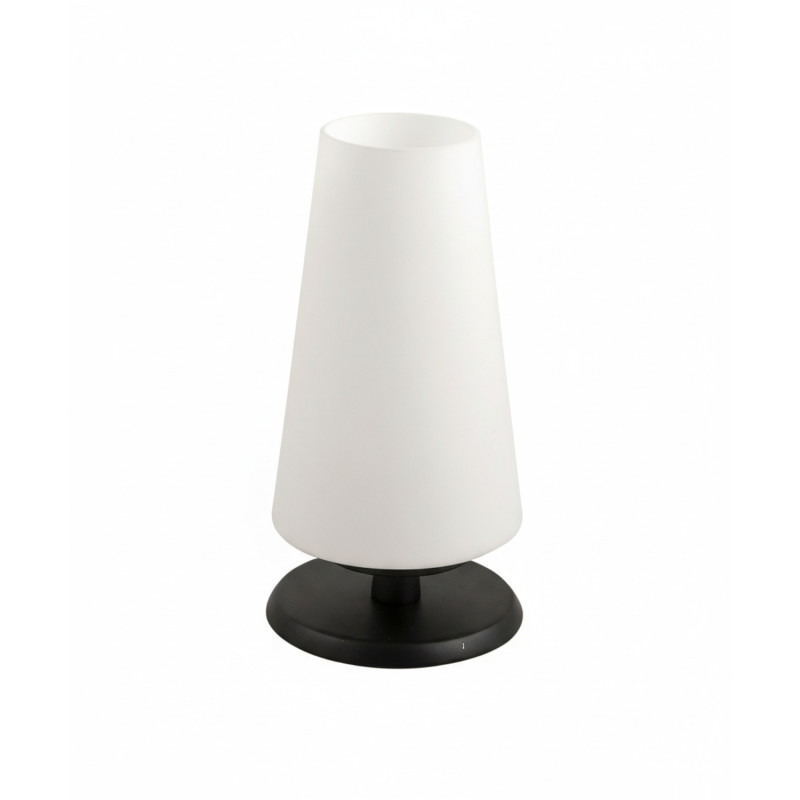 Lampada da tavolo Milady nera 1 luce Fabas