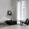 Nilos sospensione 10 luci nero oro G9 TK Lighting