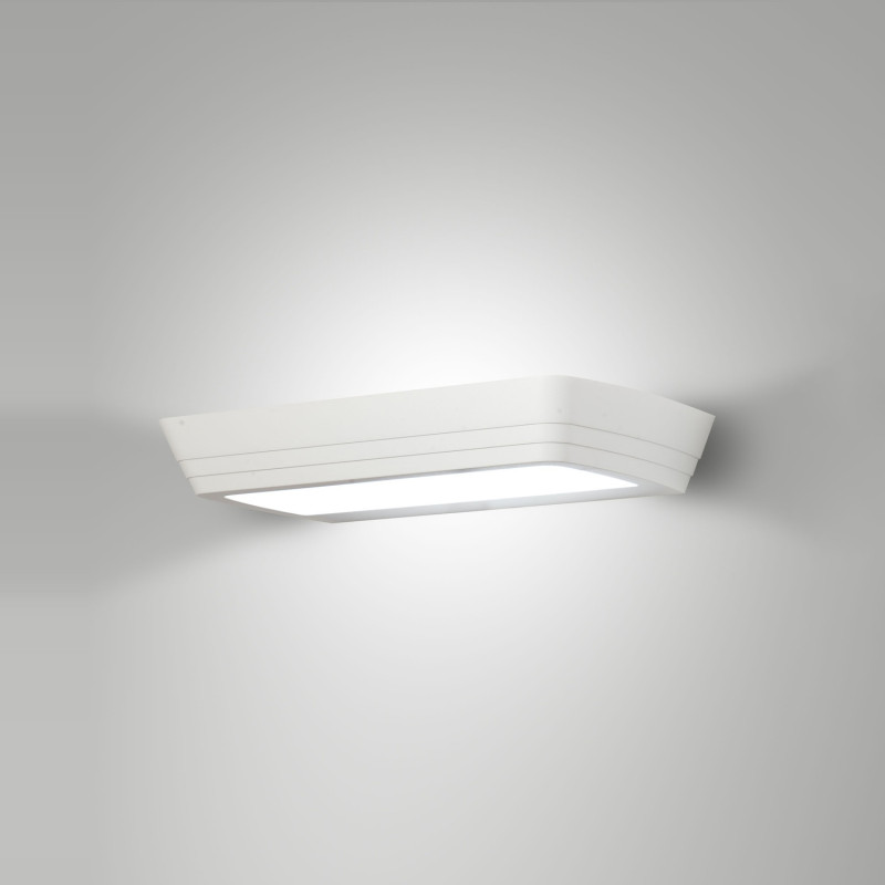 Applique Mida LED integrato bianca dimmerabile Fabas