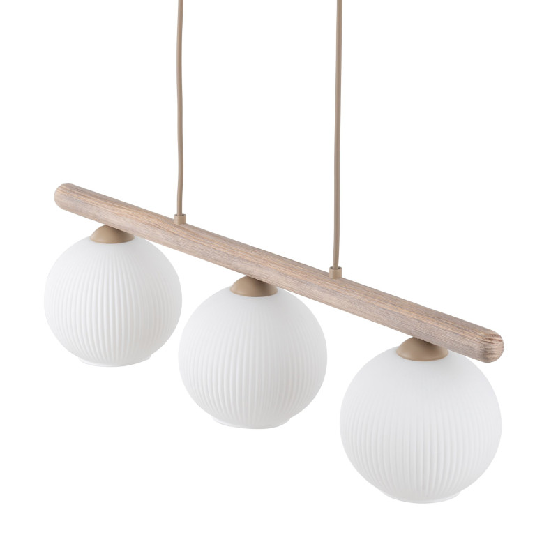 Lampadario Virlo 3 luci bianco TK Lighting