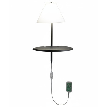 Fabas Goodnight applique LED antracite 1 luce