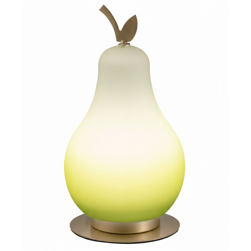 Lampada da tavolo moderna Wilma LED verde Fabas