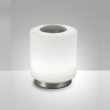 Lampada da tavolo Simi LED 8W nichel Fabas