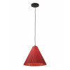 Fabas Cone lampadario a sospensione bordeaux 1 luce E27