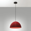 Sospensione Carola bordeaux 1 luce E27 Fabas