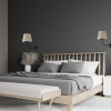 Applique Chicago Linen 1 luce beige e nera E27 TK Lighting