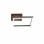 Plafoniera Bard Smart Luce LED corten Fabas