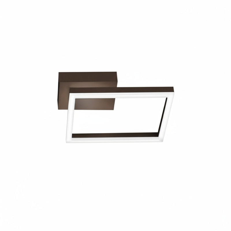 Plafoniera Bard Smart Luce LED corten Fabas