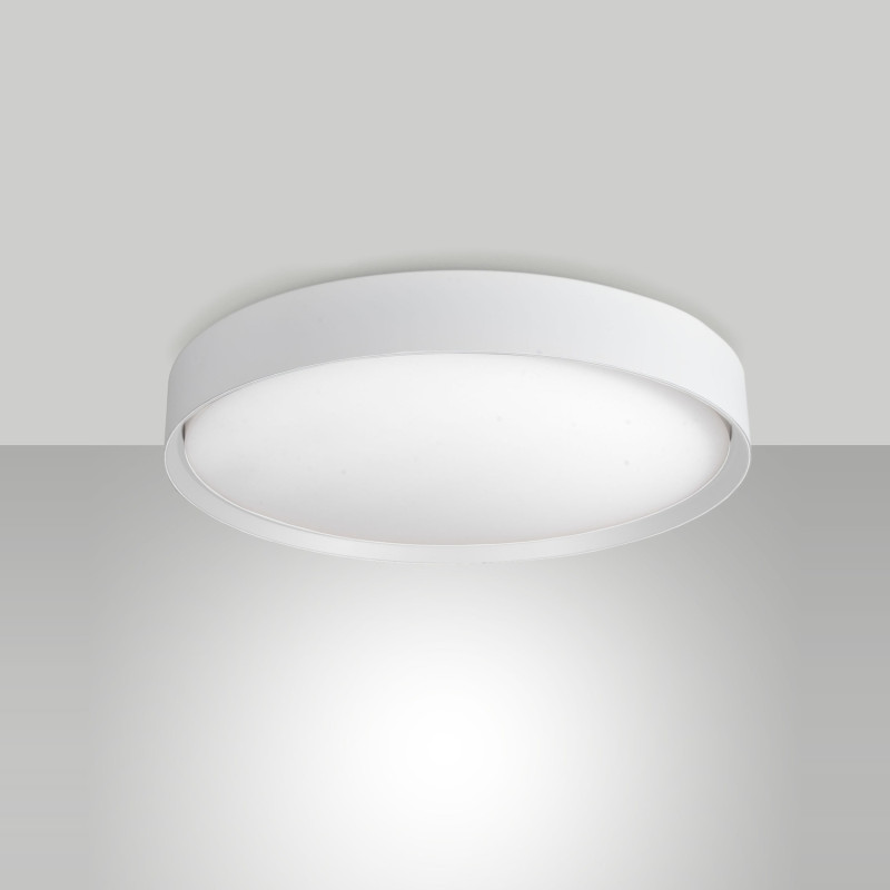 Fabas Orbit plafoniera LED bianca 30 W forma circolare