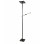 Piantana LED Ideal nera orientabile 40 W Fabas