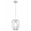 Sospensione Camp bianca 1 luce E27 Fabas
