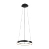 Lampadario LED Bacco nero moderno 38W Fabas