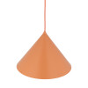 Lampadario Cono L Salmon arancione 1 luce E27 TK Lighting