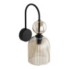 Applique da parete Sophia cognac E14 1 luce TK Lighting