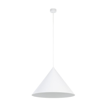Lampadario sospensione Cono Xl bianco E27 TK Lighting