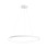Lampadario sospensione LED Quirk bianco Fabas 1 luce