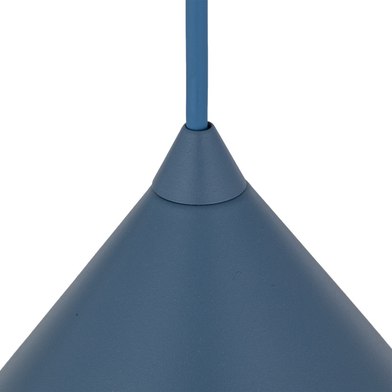 Lampadario sospensione Cono M Navy blu E27 TK Lighting