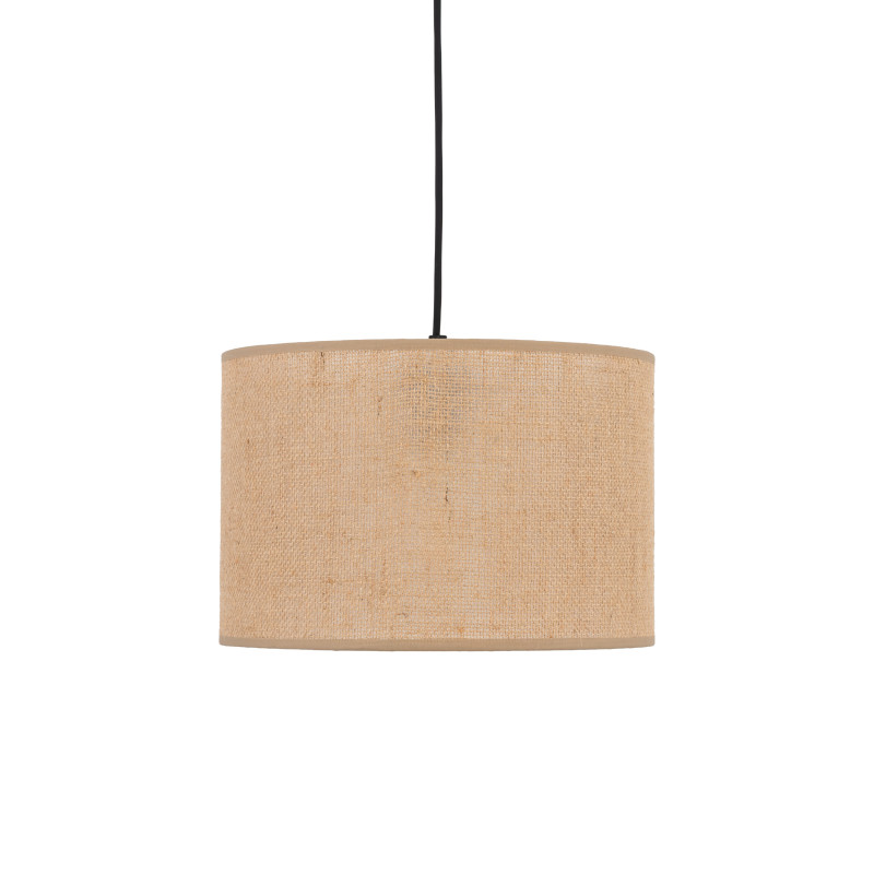 Lampadario Juta nero 1 luce E27 TK Lighting